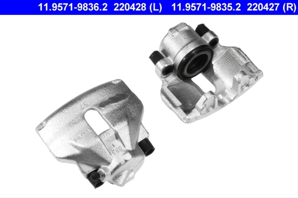 220427 ETRIER FRANA CU PIESA VECHE LA SCHIMB- ATE: ATE - 11.9571-9835.2