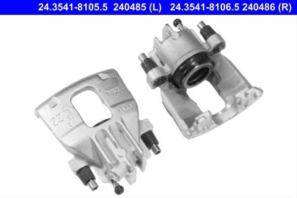 240486 ETRIER FRANA CU PIESA VECHE LA SCHIMB- ATE: ATE - 24.3541-8106.5