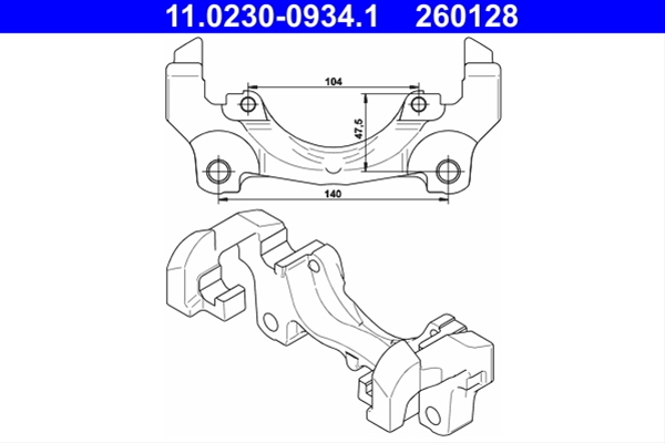260128 SET BUCSI GHIDAJ ETRIER ATE: ATE - 11.0230-0934.1
