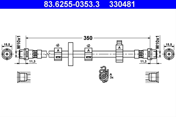 330481 FURTUN FRANA - ATE: ATE - 83.6255-0353.3
