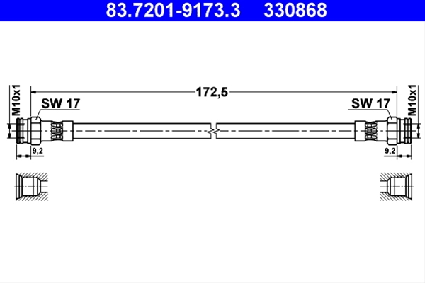330868 FURTUN FRANA - ATE: ATE - 83.7201-9173.3