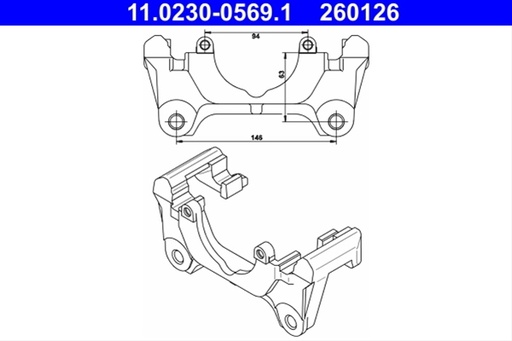 260126 ETRIER FRANA ATE: ATE - 11.0230-0569.1