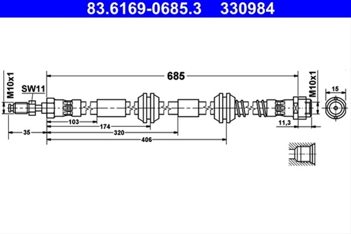 330984 FURTUN FRANA - ATE: ATE - 83.6169-0685.3