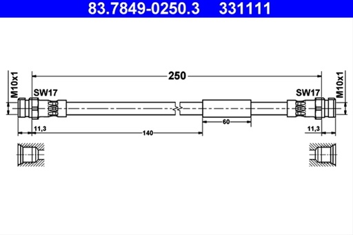 331111 FURTUN FRANA ATE: ATE - 83.7849-0250.3
