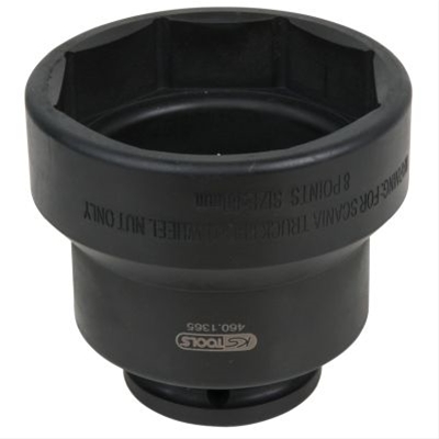 3/4 CHEIE PTR PIULITE DE AXE, 8 CANTURI, PTR SCANIA, 80 MM: KS TOOLS - 460.1365