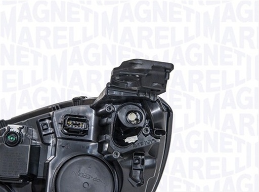 (LPR132) HEADLIGHT LEFT H7, LED, HY21W PEUGEOT 308 FL-MAG MARELLI: MAGNETI MARELLI - 711451000309