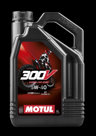 300V FL OFF ROAD 5W40 4L: MOTUL - 104135