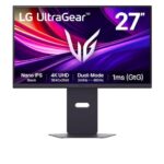 Monitor LG 27" 27G850A-B.AEU, Diagonal (inch): 27, Diagonal (cm): 68.47, Aspect ratio: 16:9, Panel: IPS, Resolution: 3840x2160, Refresh Rate: 240Hz, Response time GtG: 1ms, Brightness (max): 450 cd/m², Contrast (static) : 2000:1, Viewing angle: 178/178, Color Gamut Type: DCI-P3, Color Gamut