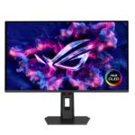 Monitor Asus 26.5" XG27AQDNG, Diagonal (inch): 26.5, Diagonal (cm): 67, Aspect ratio: 16:9, Panel: QD-OLED, Resolution: 2560x1440, Refresh Rate: 360Hz, Response time GtG: 0.03ms, Brightness (max): 1000 cd/m², Contrast (static) : 1.5M:1, Viewing angle: 178/178, Color Gamut Type: DCI-P3, Color Gamut