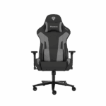 Scaun gaming Genesis Nitro 720, material Synthetic PU + Textil, reglabil pe inaltime, greutate maxima suportata 150 kg, inaltime scaun reglabil 46.5 - 53.5 cm, spatar ajustabil 135°, dimensiuni roti 60mm,  echipat cu piston cu gaz clasa 4, manere 3D, negru/gri