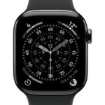 Curea pentru Apple Watch 42mm Sport Band: Black Sport Band - M/L