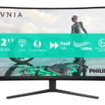 Monitor Philips 31.5" 32M2C3500L/00, Curvature: 1500R, Diagonal (inch): 31.5, Diagonal (cm): 80, Aspect ratio: 16:9, Panel: VA, Resolution: 2560x1440, Refresh Rate: 180Hz, Response time GtG: 1ms, Response time MPRT: 0.5ms, Brightness (max): 300 cd/m², Contrast (static) : 3000:1, Contrast (dynamic)