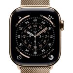 Apple Watch 42mm Milanese Loop: Gold Milanese Loop