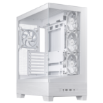 Carcasa ASUS A31 Plus TG ARGB, Mid Tower, White