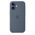 iPhone 17 Silicone Case with MagSafe - Anchor Blue