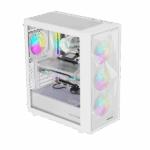 Carcasa GENESIS Diaxid 605 ARGB, Mid Tower, White