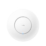 CUDY Access Point AX3000 Dual Band Ceiling Mount Wi-Fi 6, Chipset MT7981, standarde 802.11ax/ac/a/b/g/n, 2402Mbps la 5GHz + 574Mbps la 2.4GHz, 1x port 2.5G RJ45, MU-MIMO, suporta 12V DC sau 802.3at PoE sau PoE pasiv, antene interne, 12V DC adaptor inclus, Cudy Mesh Support