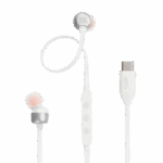Casti In-ear JBL Tune 310C, Wired, Alb