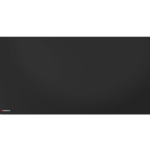 Mousepad Genesis CARBON 500 HYPER LOGO, material cauciuc + material textil, dimensiuni 1200 x 600 x 2.5 mm, negru
