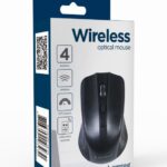 Mouse Wireless GEMBIRD MUSW-4B-04, 1600 dpi, negru