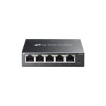 Omada 5-Port Gigabit Easy Managed Switch PORT: 5× Gigabit RJ45 Ports SPEC: Desktop Steel Case FEATURE: Integration with Omada SDN Controller, Flow Control, Loopback Detection, Port Isolation, Port Mirroring, LAG, VLAN, IGMP Snooping, QoS, Storm Control
