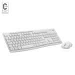 Tastatura Logitech MK295 Silent Wireless Combo, Wireless, Alb