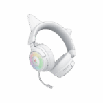 Casti Gaming Head-band Razer Kraken Kitty V3 Pro, wireless, Alb