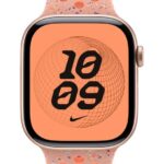 Apple Watch 46mm Alpenglow Pink Nike Sport Band - S/M