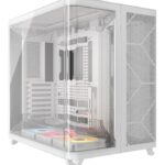 Carcasa CORSAIR AIR 5400 RS-R ARGB, RGB, Cube Tower, White
