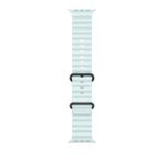 Apple Watch 49mm Ice Blue Ocean Band - Black Titanium Finish