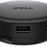 Dell Pro 7-in-1 USB-C Travel Hub DA326, Connectivity Technology: Wired, Cable Length: 248mm, Number of Displays Supported: 2, Supported Resolutions: 6016x3384 / 3840x2160, Maximum Data Transfer Rate: 1.25 GB/s, Power Delivery: 100W (Dell Systems), Ethernet Technology: 2.5 Gigabit Ethernet, Host