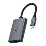 USB3.0 Type-C to SD & microSD 4.0 Adapter SPEC: 1 × USB-C Connector，1 × SD + 1 × microSD(support UHS-II 312MBps) Port FEATURE: Plug and Play, Fast Heat Dissipation, Flexible and Durable
