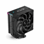 Cooler Procesor DEEPCOOL AK400 DIGITAL PRO NEGRU, marime heatsink 120x60x152mm, un ventilator, viteza ventilator 500-1750 RPM +/- 10%, Airflow: 60.89 CFM,  Suport AMD: AM4/AM5, suport INTEL: LGA 1851/1700/1200/1151/1150/1155, nivel de zgomot: 28 dBA