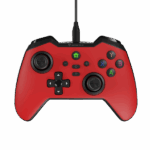 Controller cu fir Genesis Mangan 300, tip Analog/Digital, interfata USB, numar butoane 19, lungime cablu 200 cm, compatibilitate PC, ROG Ally, Nintendo Switch, Steam Deck, rosu