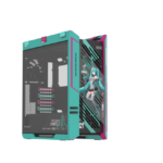 Carcasa ASUS ROG Strix Helios II Hatsune Miku Edition, Mid Tower, Multicolour