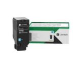 Toner Lexmark 71C2XC0, culoare: Cyan, capacitate: 12.5 k, compatibil cu CS735DE.