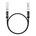 Cablu Omada 1m 100G QSFP28 1m Distance, Support data rate of 100Gbps and 40Gbps, Compatible with 100G QSFP28 Slot and 40G QSFP+ Slot, Plug and Play