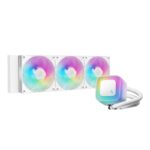 Cooler Procesor DEEPCOOL LE360 WH V2, Lichid, 12 cm, 3 ventilatoare, aRGB