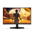 Monitor Gaming AOC C24G42FE, 24", 1920 x 1080 pixeli, Black, Red, 3 ani Garantie