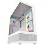 Carcasa AQIRYS Antlia, RGB, Mid Tower, White