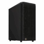Carcasa ASUS ProArt PA401 Wood METAL PWM, RGB, Mid Tower, Black