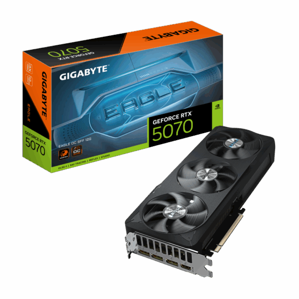 Placa video Gigabyte GEFORCE RTX 5070 EAGLE OC SFF, 12GB GDDR7, PCI Express 5.0, 192bit