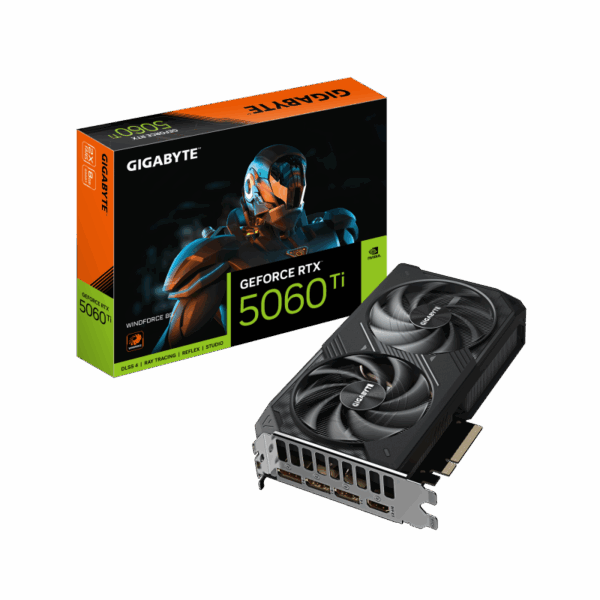 Placa video Gigabyte GeForce RTX 5060 Ti, 8GB GDDR7, PCI Express 5.0, 128-bit