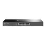 Omada 16-Port Gigabit Easy Smart Switch PORT: 16× Gigabit RJ45 Ports SPEC: 1U 19-inch Rack-mountable Steel Case FEATURE: MTU/Port/Tag-based VLAN, QoS, IGMP Snooping, Web/Utility Management, Plug and Play