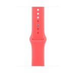 Apple Watch 46mm Sport Band: Bright Guava Sport Band - M/L