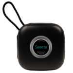 Boxa Spacer portabila bluetooth, POCKET-BK, RMS: 5W, RGB, acumulator 500mAh, timp de functionare pana la 5 ore, pana la 10m, incarcare USB Type-C, IPX5, negru