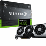 Placa video MSI VENTUS GEFORCE RTX 5080 3X OC PLUS, 16GB GDDR7, PCI Express 5.0, 256bit