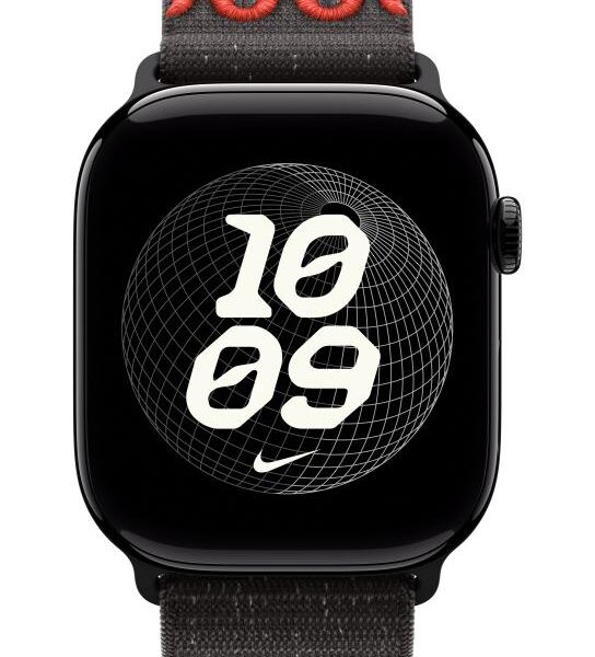 Apple Watch 46mm Midnight Black Nike Sport Loop