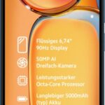 Telefon XIAOMI 13C, Dual SIM, 6 GB RAM, 128 GB, 4G, Albastru