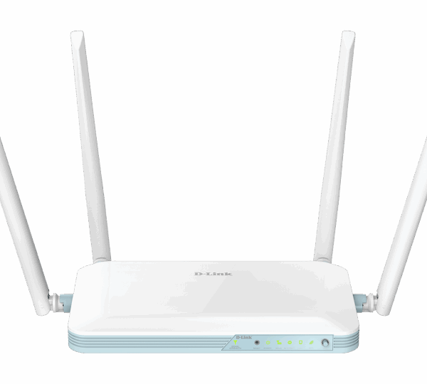 D-Link G403 EAGLE PRO AI N300 4G SMART Wi-Fi Router, Single Band, Wireless Speed: 300Mbps 2.4GHz, 1x  Fast Ethernet WAN 4x Fast Ethernet LAN, 4 fixed omni-directional antennas, AI Assistant, AI Parental Control, AI Wi-Fi Optimiser